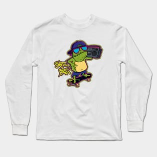 Skate Frog Long Sleeve T-Shirt